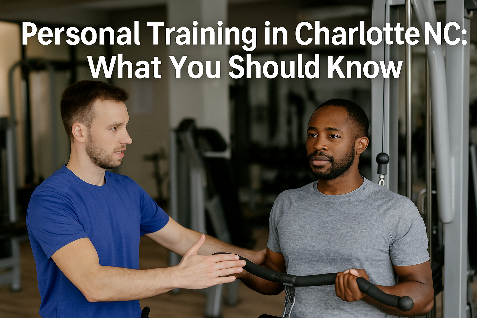 Personal Training in Charlotte NC: What You Should Know