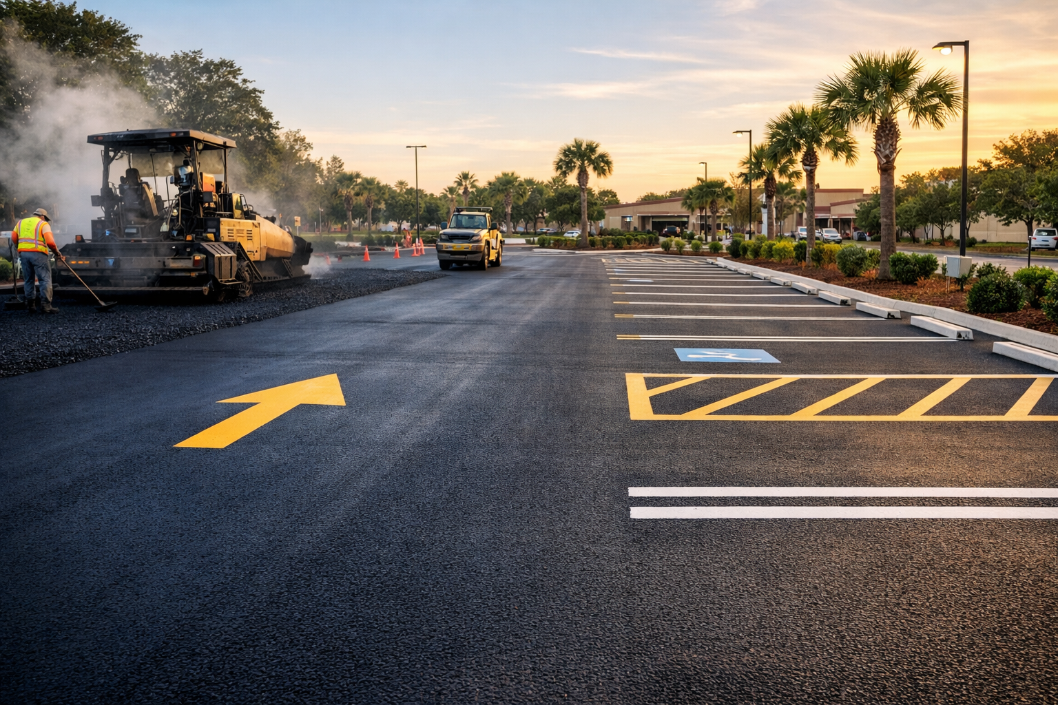 Guide to Working With Parking Lot Paving Bonita Springs