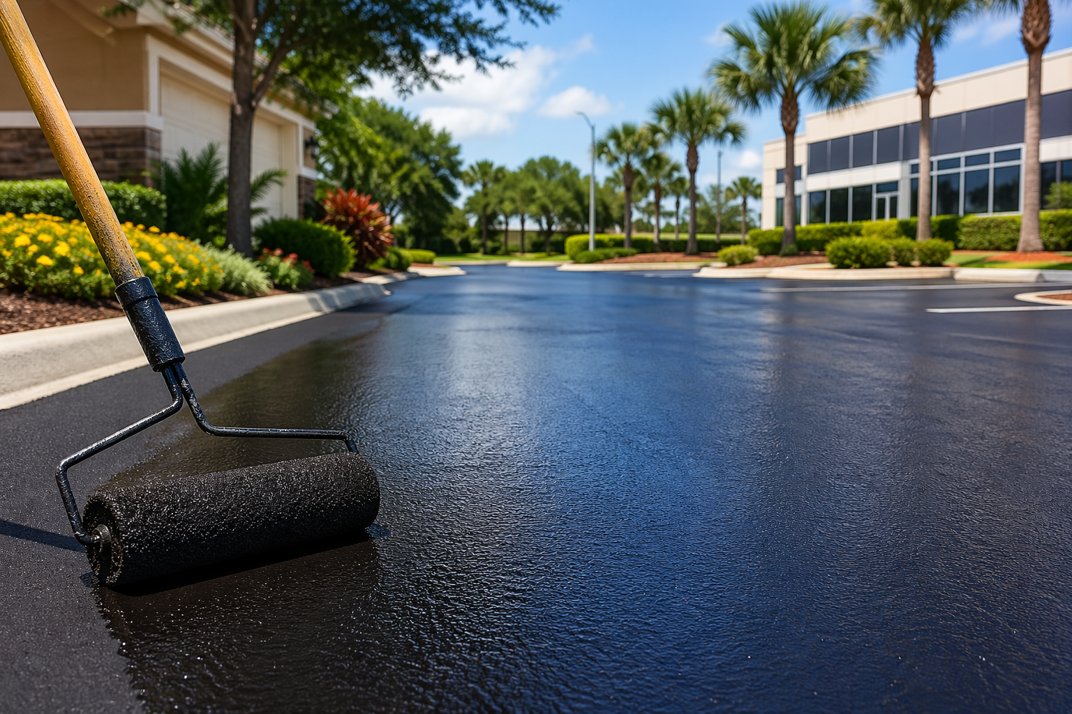 Top Benefits of Hiring asphalt sealcoating Fort Myers FL