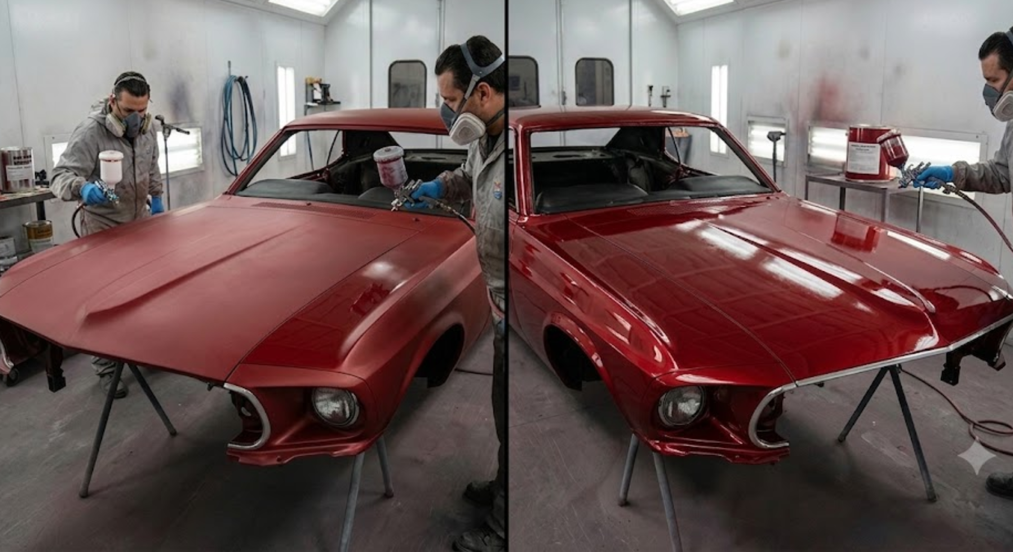 Automotive Basecoat Paint vs Single Stage Paint Explained