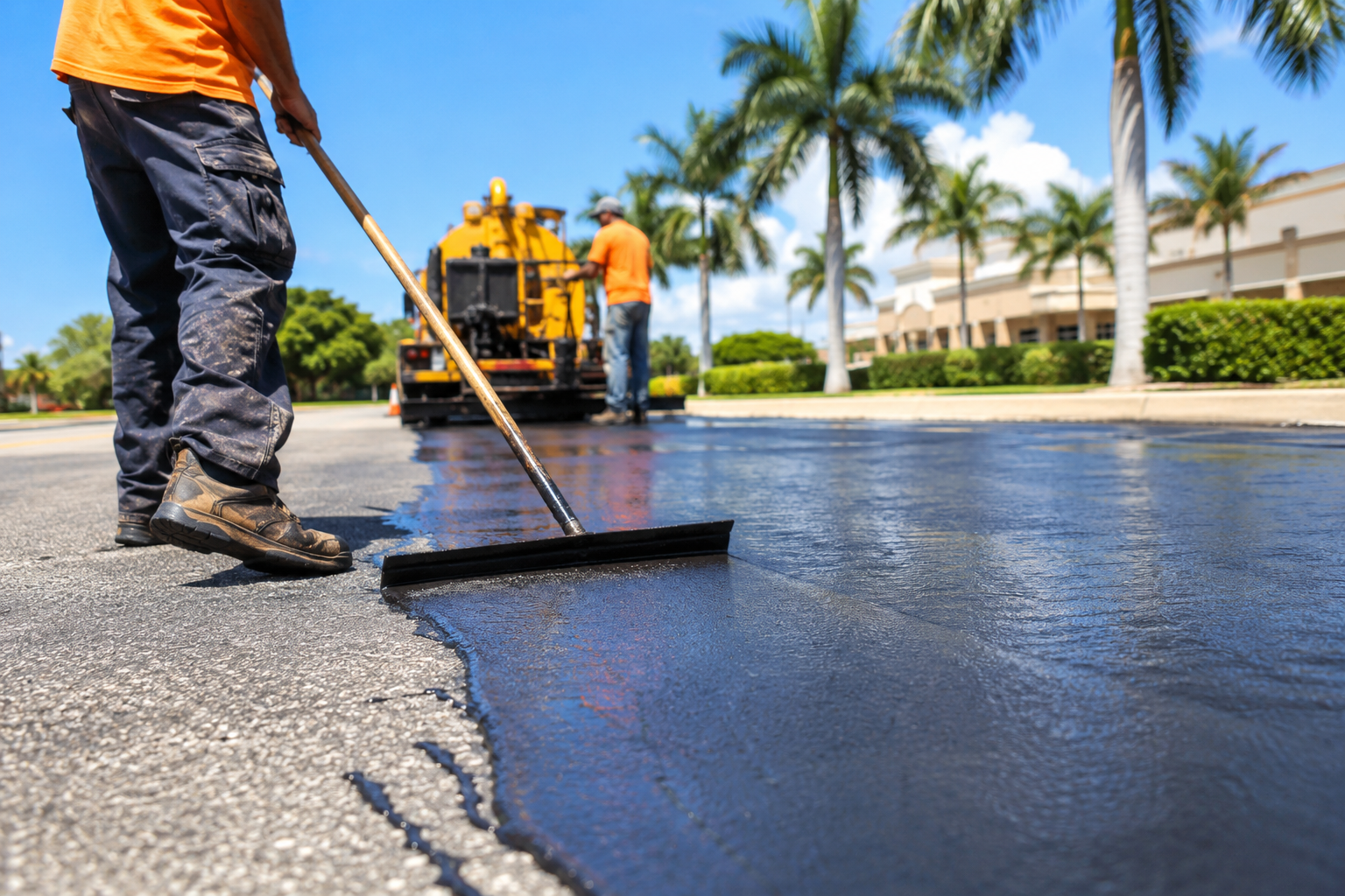 Top Benefits of Hiring Asphalt Sealcoating Fort Myers FL