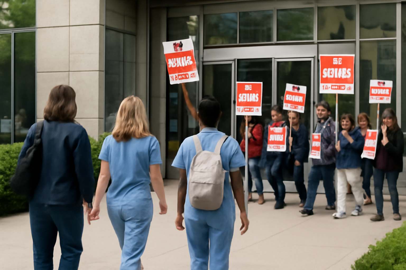 MNA: Brigham Nurses Prepare for End of Lockout on Monday with Solidarity Walk-In as MGB Home Care Clinicians Demonstrate Power with Ongoing MGB HQ Strike Picketing