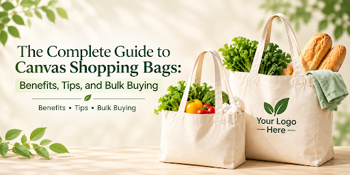 Canvas Shopping Bags: Benefits, Uses, and Bulk Buying Guide