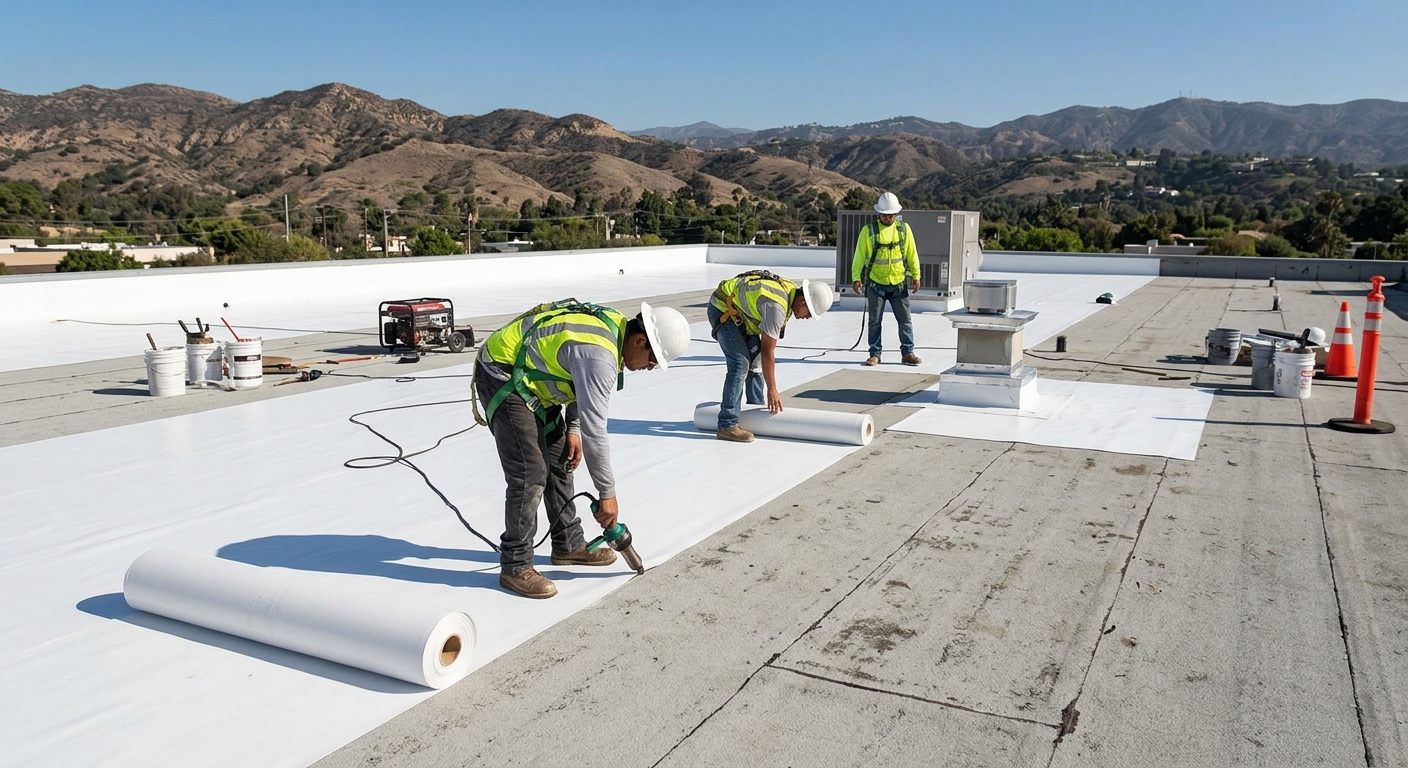 What to Know About Commercial Roofing in Woodland Hills