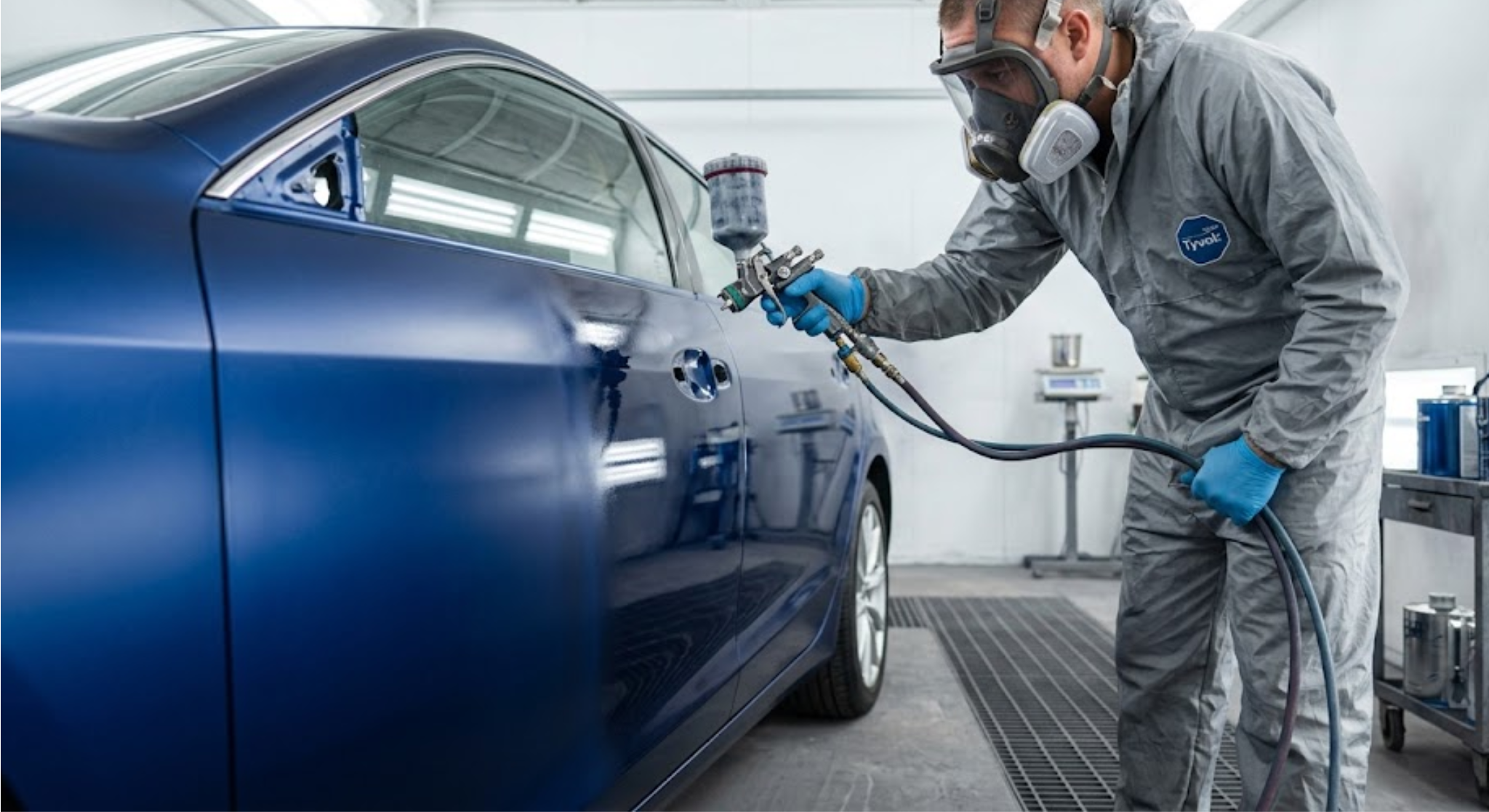 How Auto Base Coat Paint Works With Clear Coat Systems