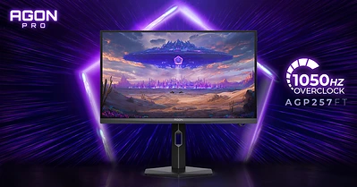 AGON Unveils OC1050Hz Gaming Monitor Delivering Millisecond Fluidity